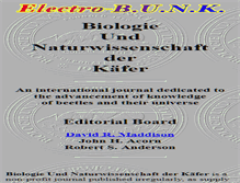 Tablet Screenshot of bunk.bembidion.org